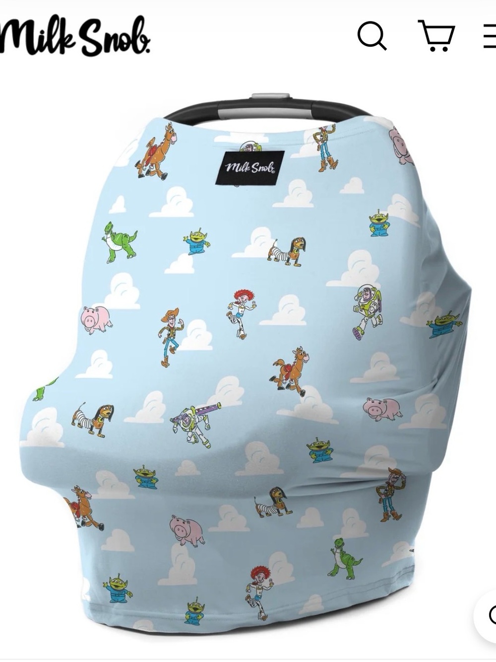 Milk Snob Toy Story multi use cover